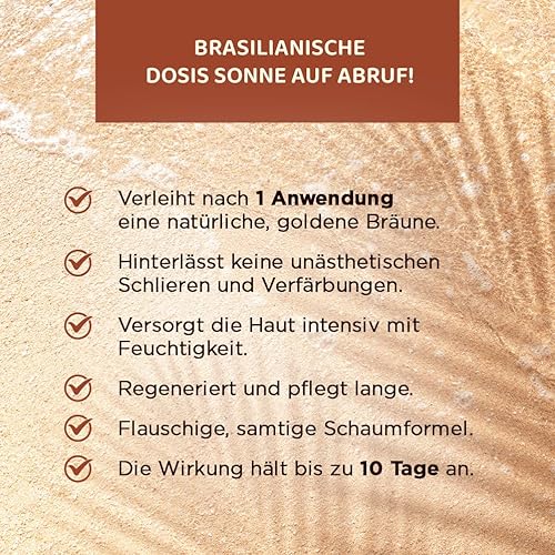 Eveline Cosmetics Brazilian Body mousse autoabbronzante per un'abbronzatura rapida 150 ml - 4