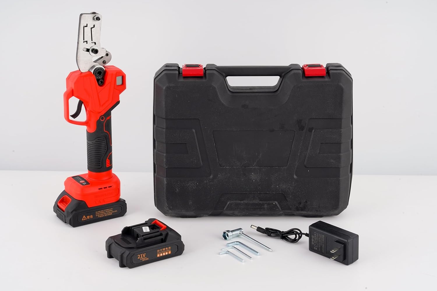 MXBAOHENG Electric Din Rail Cutter Tool Double Groove with Rechargeable Battery for Cutting 35mm Wide, 7.5mm High Slotted Aluminium and Steel Din Rails