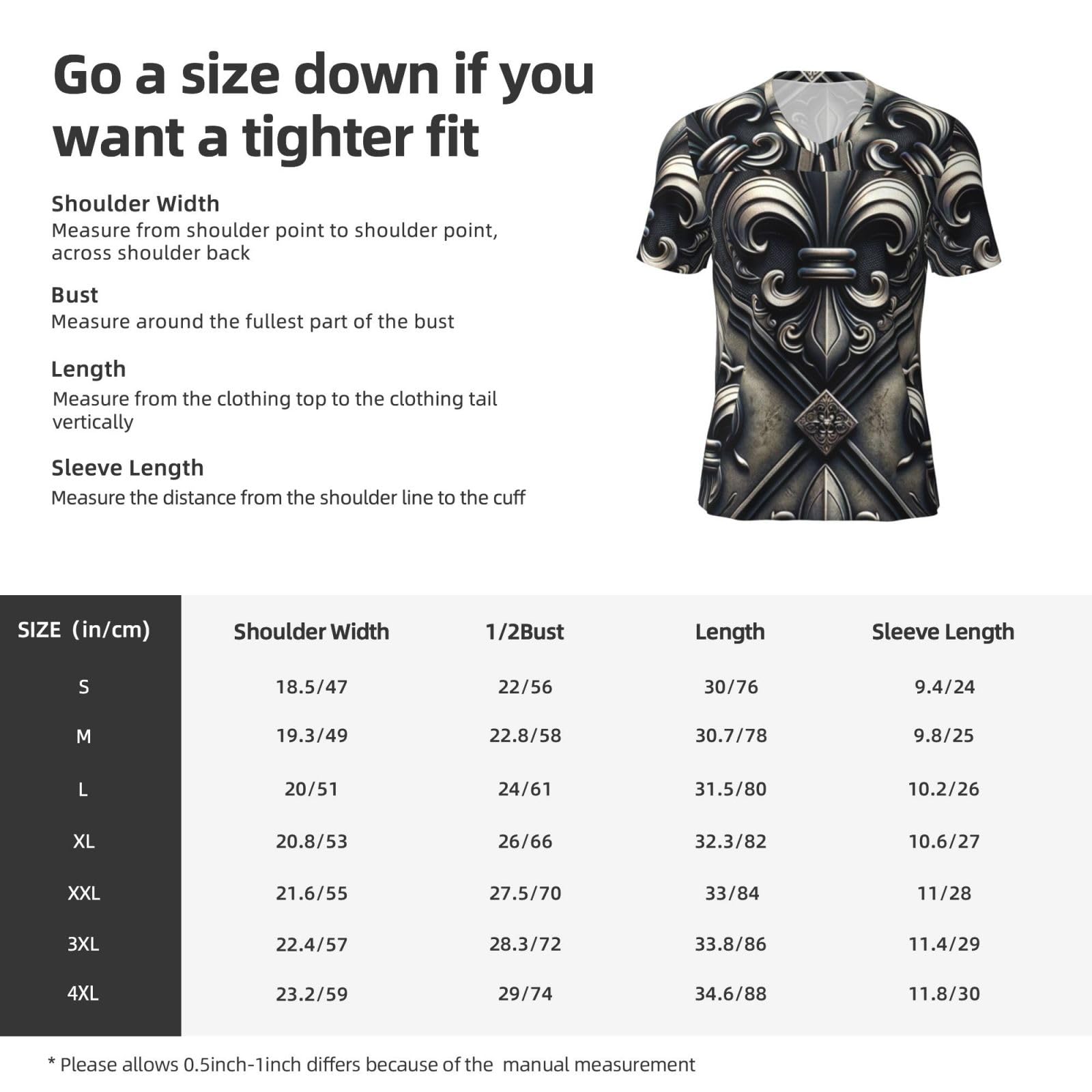 Stylish Athletic Sports Jersey Fleur-De-Lis-Black Men's Rugby Jersey 4X-Large