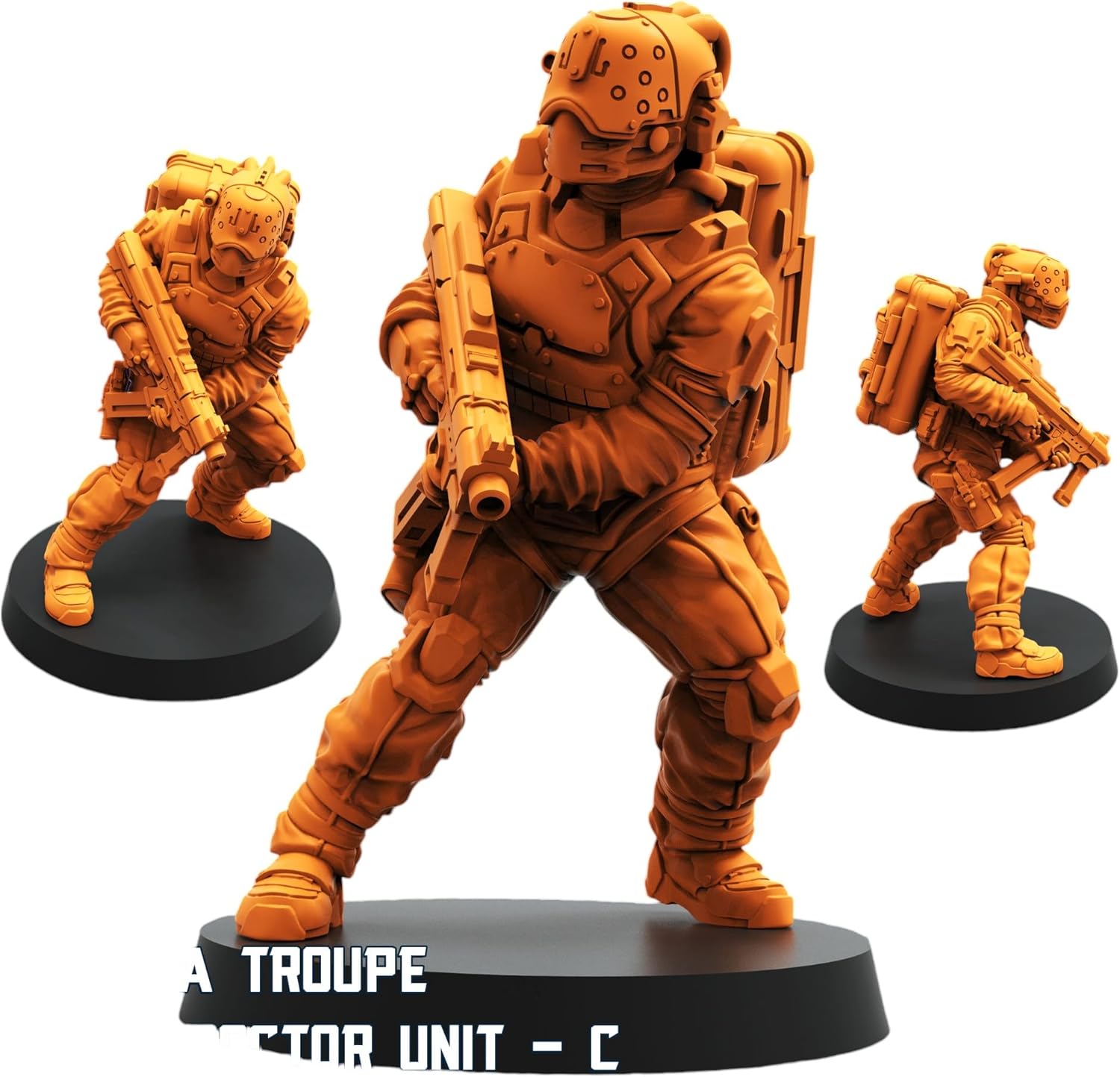 TYL Trauma Troupe Field Doctor Unit Unpainted Miniature for War Gaming | RPG Scale Figures, Detailed Tabletop Board Game Accessories | Realistic Tabletop Miniatures (A, 32mm)