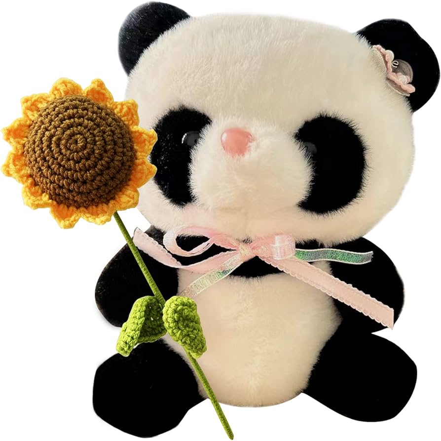 パンダ☆大小各10本 ひまわりのぬいぐるみ 枯れないひまわり ヒマワリ