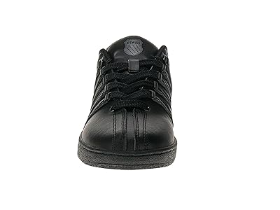 T★和☆K 97.5 kg K-Swiss Classic Vintage GS Tennis Shoe, Black/Black, 3.5 M