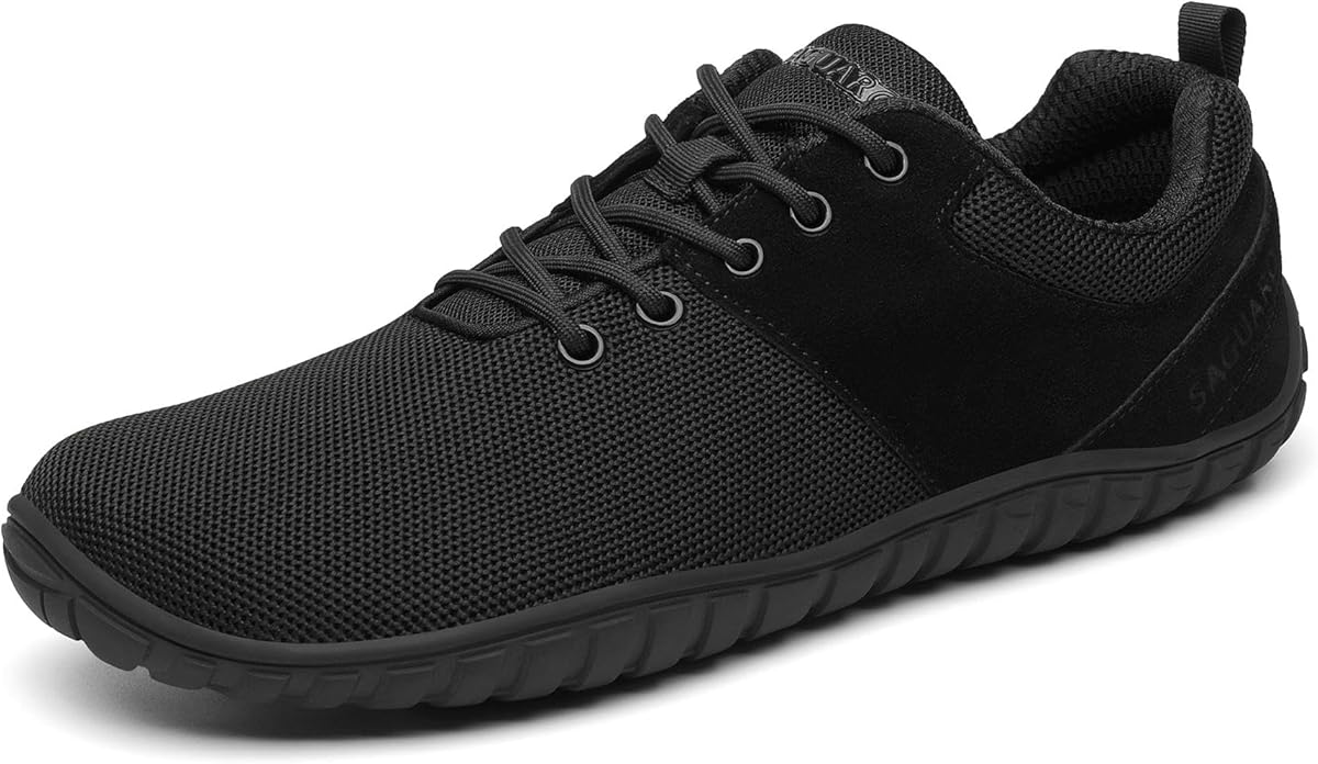 SAGUARO Unisex Barfußschuhe Wish Ⅰ- Wald im Freien Breite Zehen Barfußschuhe Mit Zero-Drop Sohle Gr.36-48