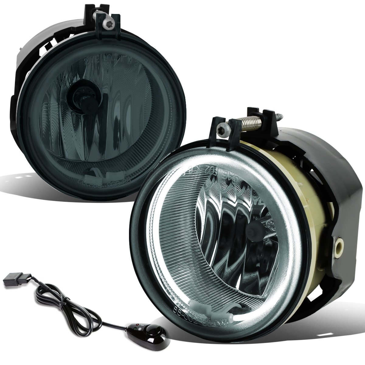 Compatible With Dodge Charger Challenger Pair Of Bumper Halo Ring