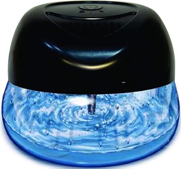 Bluonics Fresh Aire Water Air Washer, Water-Based Air Revitalizer & Room Freshener with 7-Color LED Night Light and Relaxing White Noise for Home, Bedroom, Office