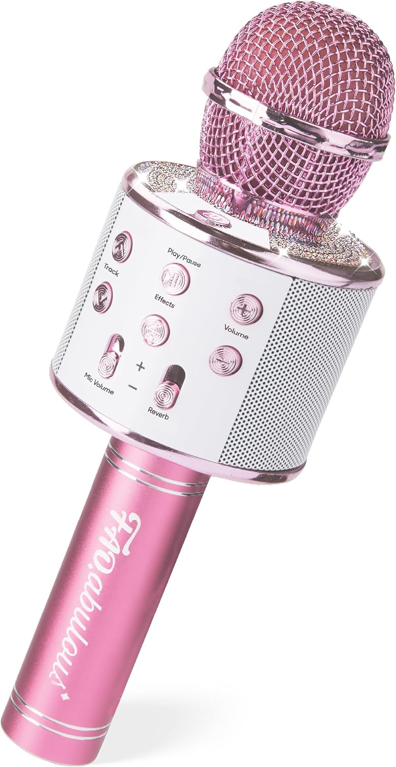 FAO Schwarz® Bluetooth® Karaoke Microphone with Vocal Effects