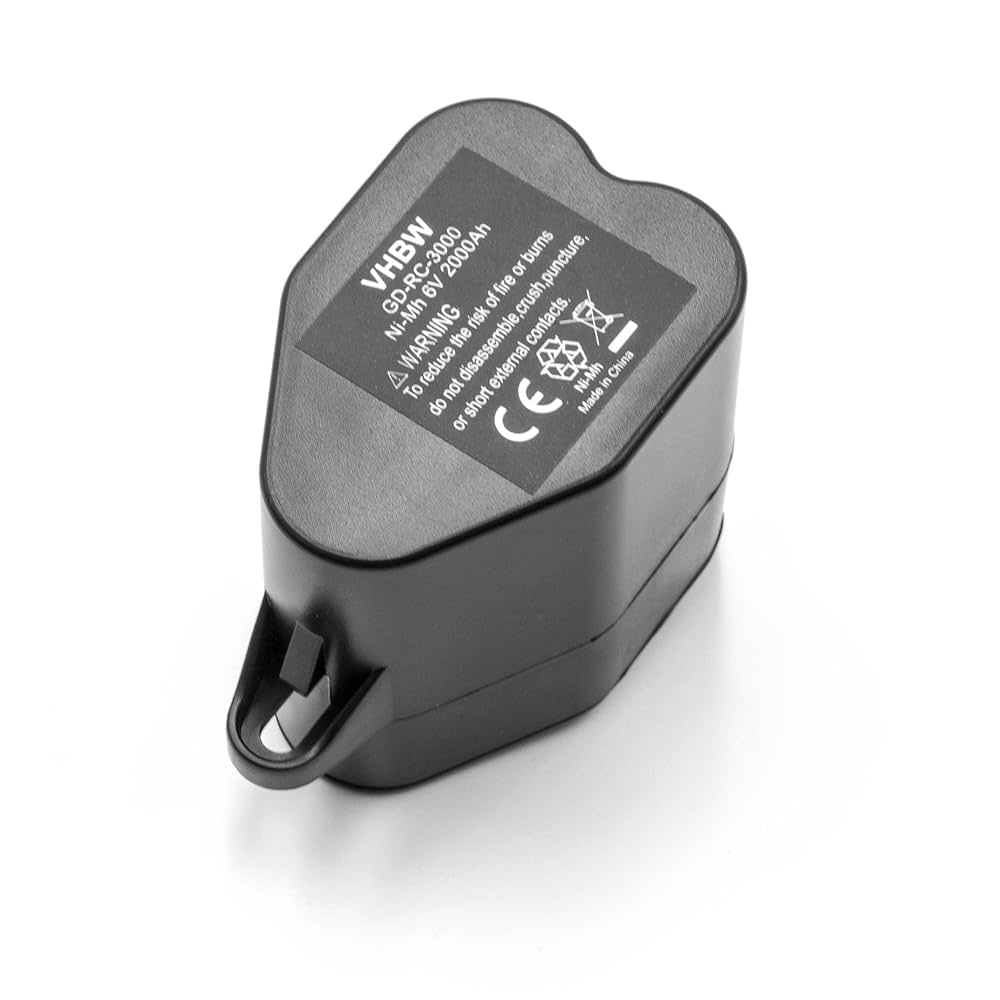 Batteria Ricaricabile Per Kärcher Robocleaner RC3000, RC4000 - 2000mAh, 6V, NiMH, Confezione Da 2 - Foto 14