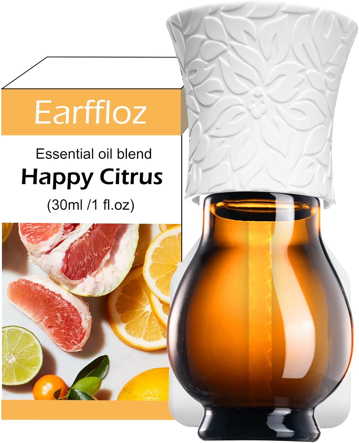 Earffloz Uplifting Natural Air Freshener (Happy Citrus, 1