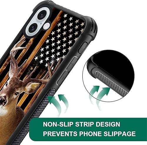 Vista 574 de Funda compatible con iPhone 13 Pro, diseño de patrón para iPhone 13 Pro, fundas para mujeres y niñas, Betsy Ross 13 estrellas de madera con bandera