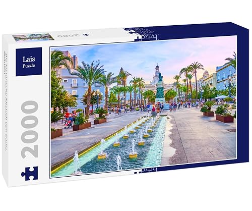 Lais Puzzle Centro histórico de Cádiz, España 2000 Piezas