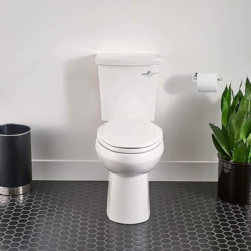 Miniatura 7 de American Standard 2886205.02 H2Option ADA - Palanca alargada de doble altura para inodoro y mano derecha, color blanco