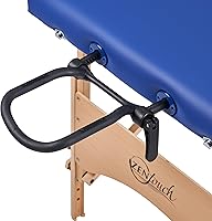 Vista 6 de Master Massage Brady Mesa de masaje portátil ligera, azul cielo, 27 pulgadas