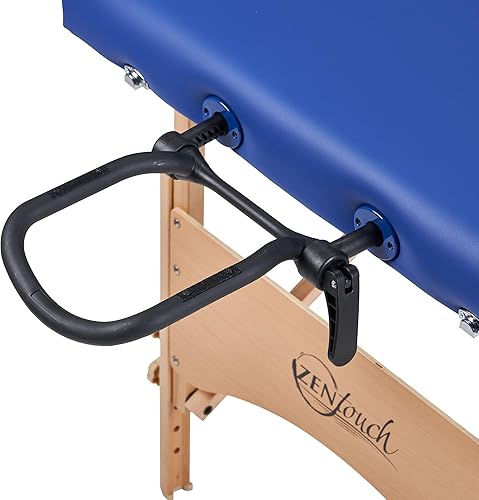 Miniatura 6 de Master Massage Brady Mesa de masaje portátil ligera, azul cielo, 27 pulgadas