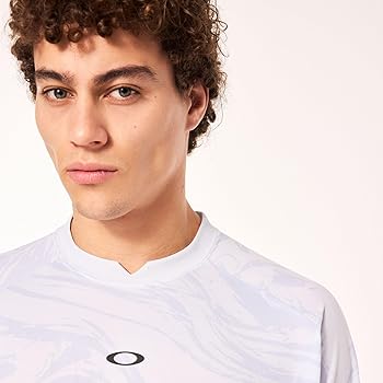 Amazon.com: Oakley Reduct Notch Jersey Long Sleeve White