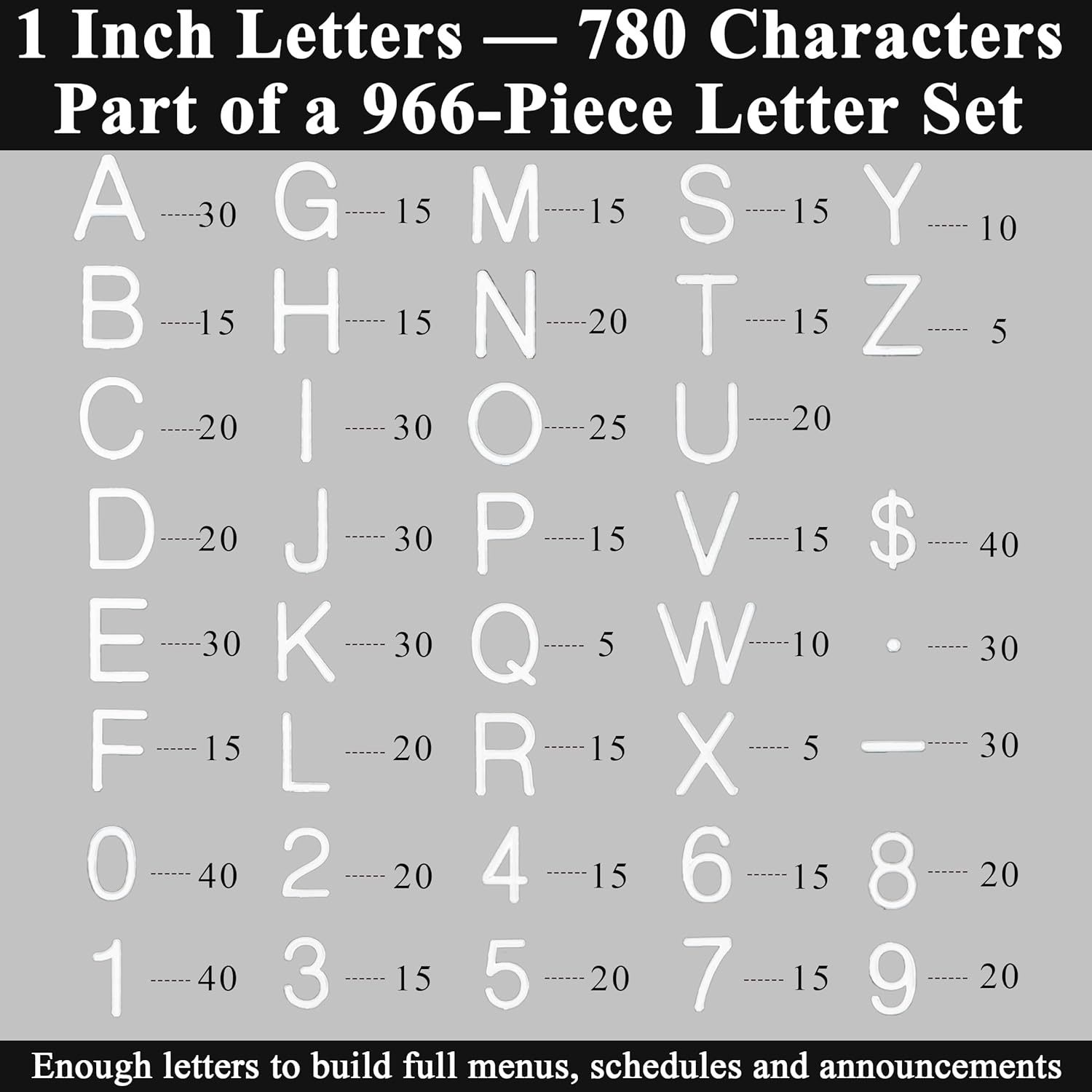 24 x 30 Inch Cappuccino Framed Felt Message Board – Large Changeable Letter Board with 966 Letters – Wall Mounted Display Board for Home Decor, Cafés, and Boutique Spaces