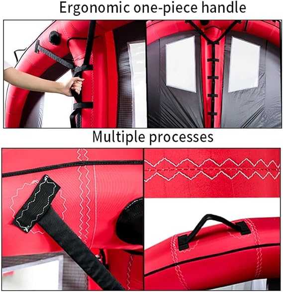 Handheld Foil Wing Kite,5㎡ Wing Foil Kitesurfing,Inflatable Wingsurfer Kite,has Storage Bag and Surf Leash,for Wind Wing Foiling, Surfing Snow Ski Water Play