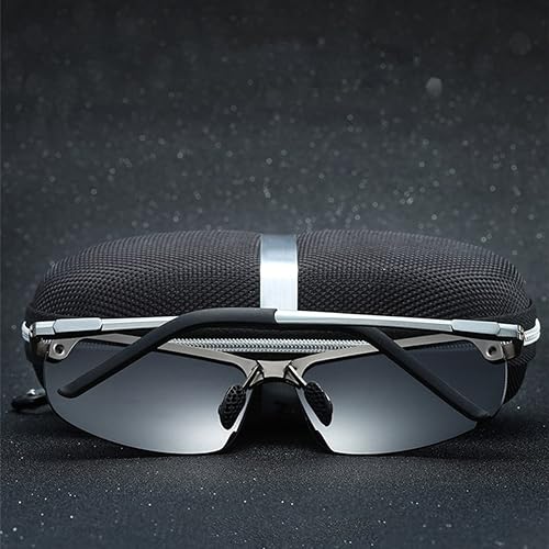 Miniatura 4 de MOORAY - Lentes de sol polarizados para hombre, protección frente a radiación UV, lentes de sol de moda para hombre, para pesca