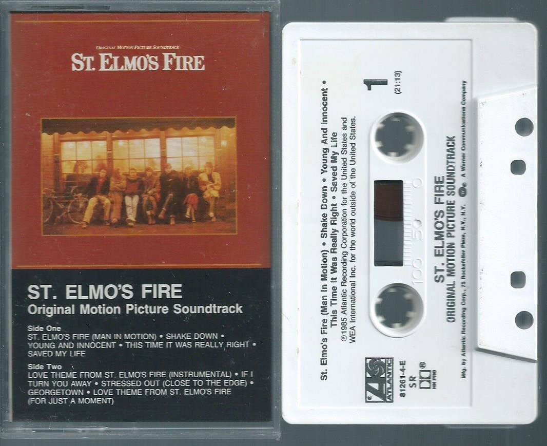 St Elmo's Fire (Audio Cassette) [Audio Cassette] Various Artists