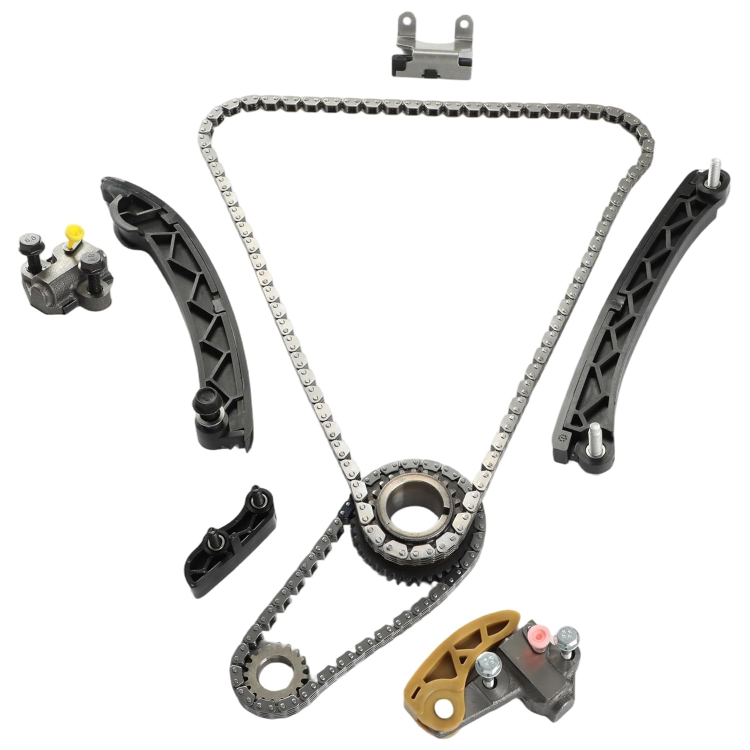 TK348 Engine Timing Chain Kit HGB348 Head Gasket Set for Buick Regal for Cadillac ATS CTS Camaro for Chevrolet Colorado Malibu Limited Impala Malibu for GMC Acadia Canyon 2.0L 2013-2022 L4 16V DOHC