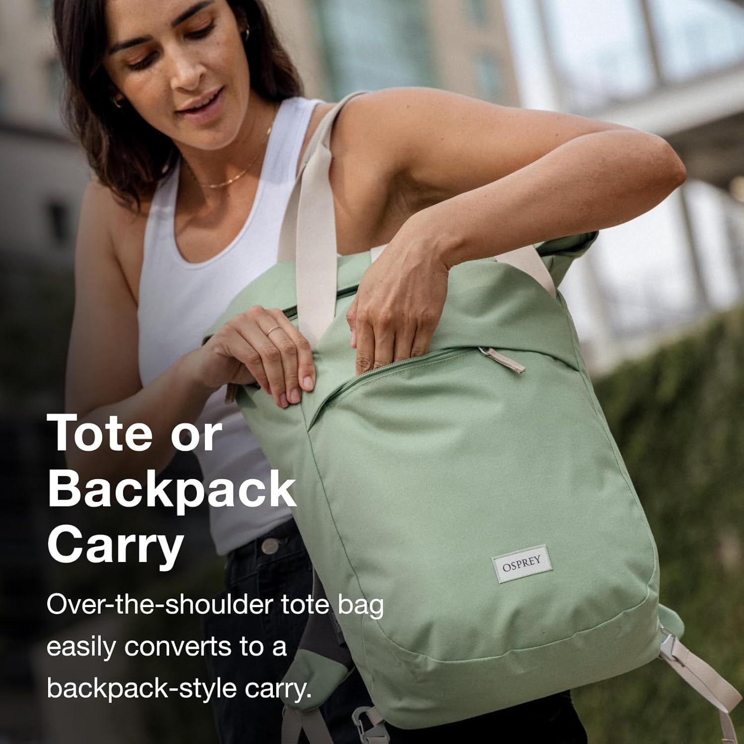 Osprey Arcane Zip Top Tote Backpack