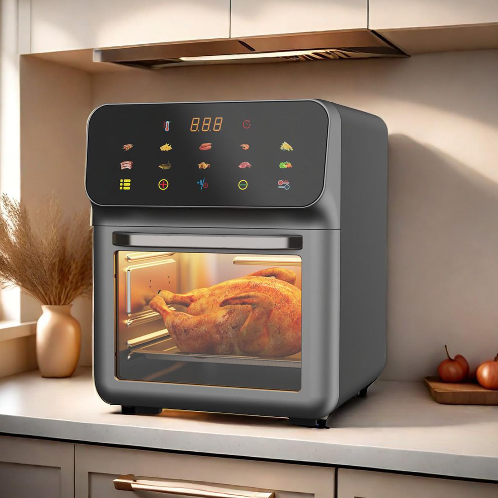 Forno Tostapane E Friggitrice Ad Aria Cucinare Forno Arrostire Patatine | Cottura A Convezione E Friggitrice Ad Aria Casa Appartamento Affitto Pizza Pollo Patatine
