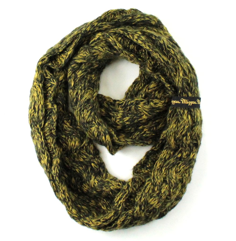 NCAA Missouri Tigers Duo Knit Infinity Scarf