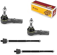 Vista 129 de Metrix Premium Chassis Parts - Kit de 4 piezas de extremos de barra de acoplamiento frontal exterior e interior compatible con Nissan Pathfinder