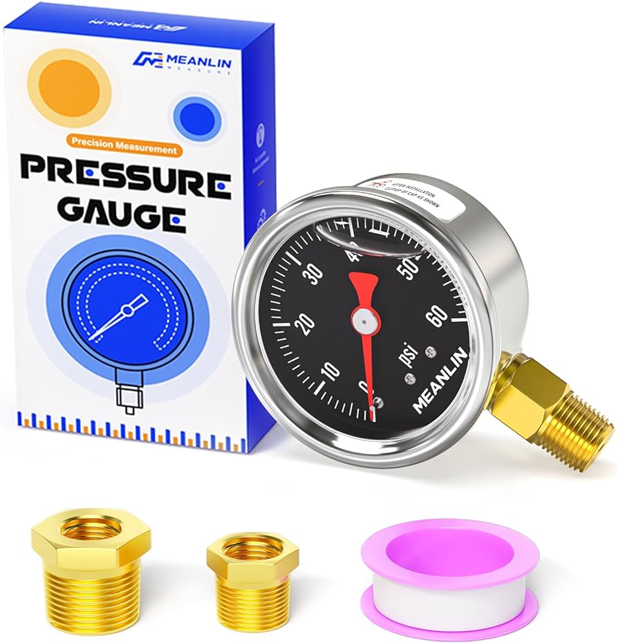 Glycerin-Filled Pressure Gauges - -Carr - View #2