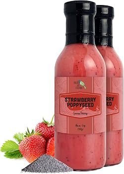 Amazon.com : Green Jay Gourmet Strawberry Poppyseed Dressing Sweet & Tangy Gourmet Salad Dressing & Marinade Handcrafted Small Batch Dressing for Spinach Salads, Chicken, Fruit Bowls & Wraps 2 Amazon.com : Green Jay Gourmet Strawberry Poppyseed Dressing Sweet & Tangy Gourmet Salad Dressing & Marinade Handcrafted Small Batch Dressing for Spinach Salads, Chicken, Fruit Bowls & Wraps 2