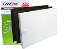 GoodVac Filter Sharp FP-A60UW FP-A80UW Air Purifier Replacement Filter and 2 Carbon Pre-Filters Replaces FZ-A60HFU FZ-A80HFU