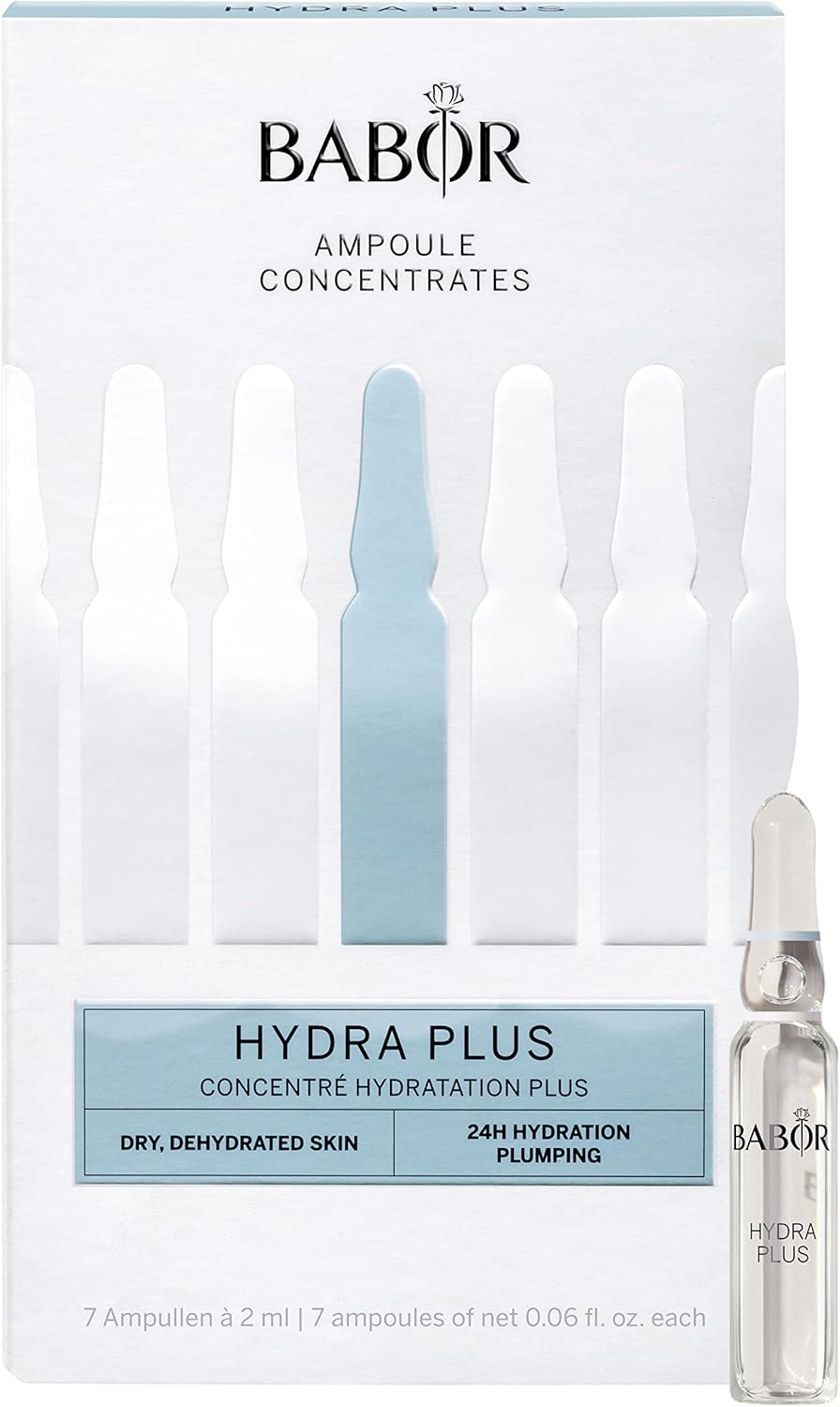BABOR Hydra Plus Serum Ampoules for the Face, with Hyaluronic Acid for