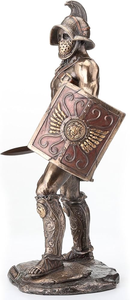 Amazon.co.jp: Veronese Design 高さ10 1/4インチ スパルタカス ローマ