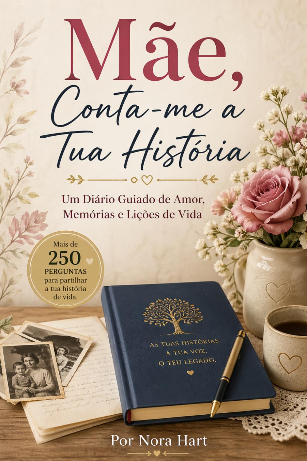 Mãe, Conta-me a Tua História: Um Diário Guiado de Amor, Memórias e Lições de Vida
