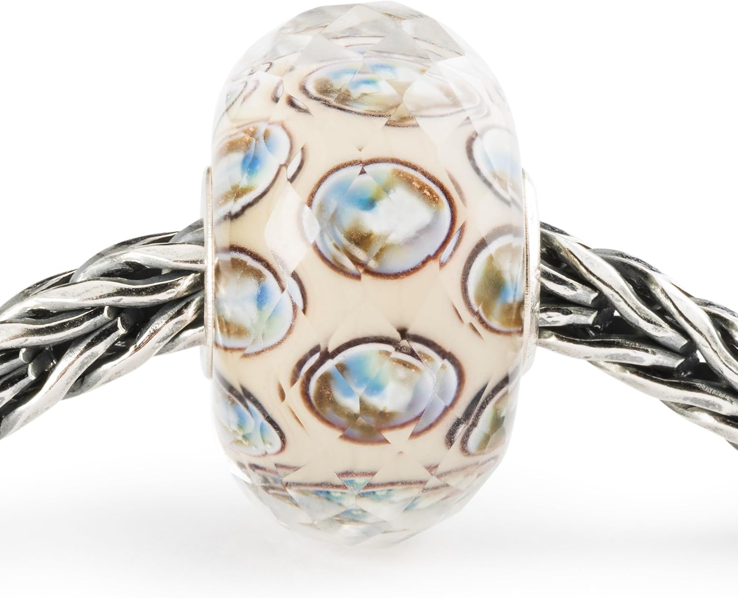 TROLLBEADS Drops of Kindness Glass Bead | Glass | Nurtured Connections collection | Design by Neetu Gupta