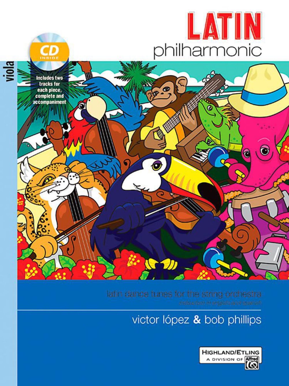 Alfred Latin Philharmonic-Viola-Book & CD