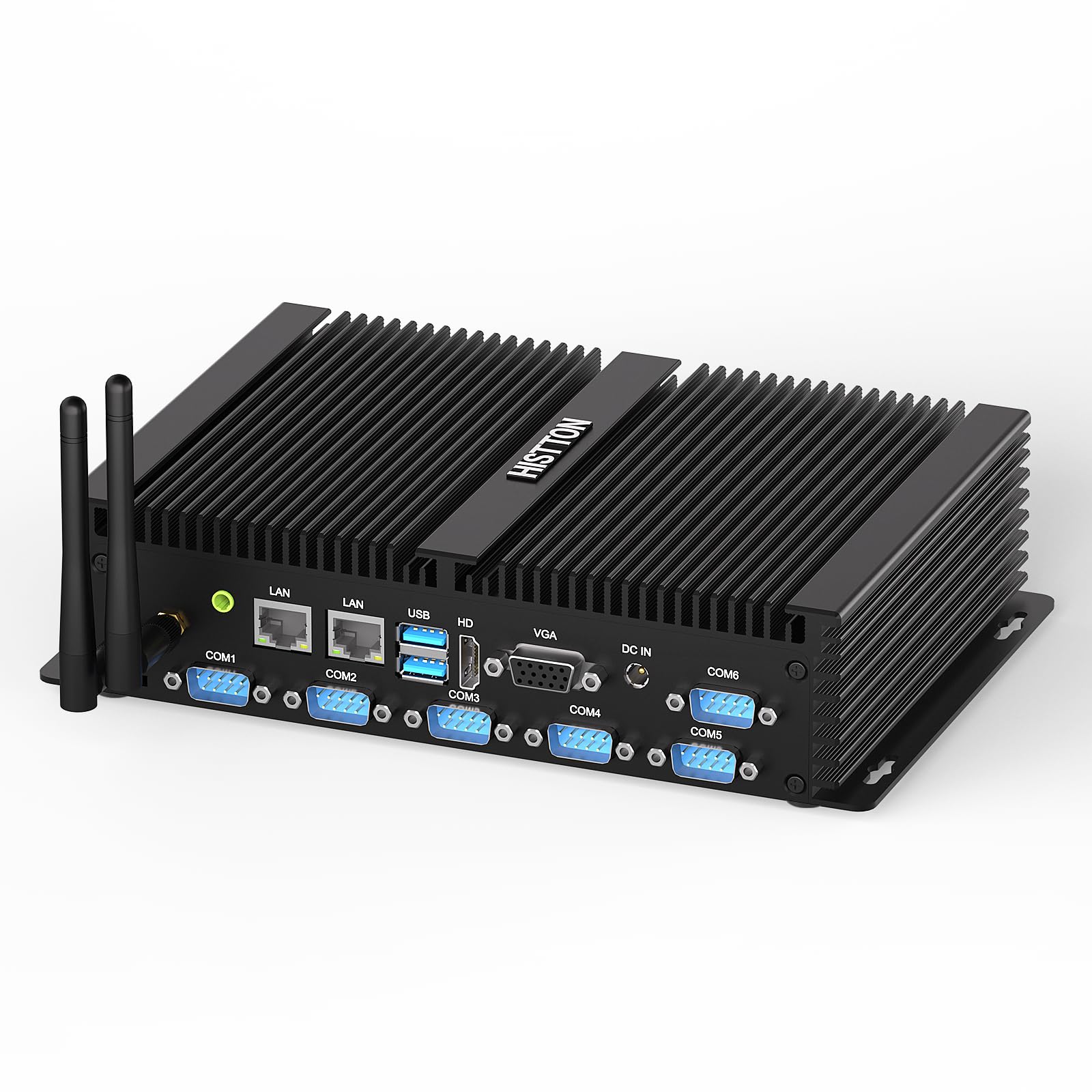 HISTTON Mini PC sans Ventilateur Core i7-8550U, 16 Go DDR4 RAM 512 Go SSD