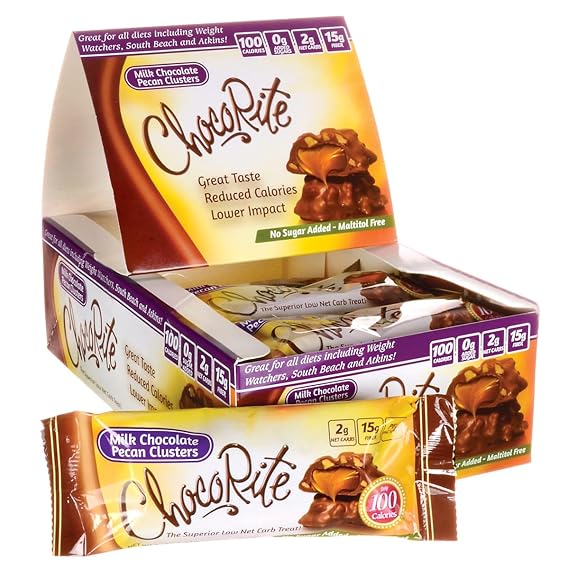 ChocoRite Milk Chocolate Pecan Clusters 16 Ct