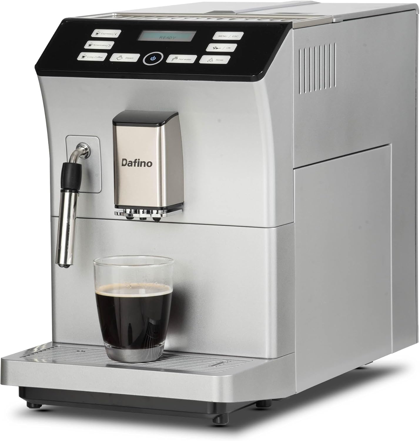 RIDFY Fully Automatic Espresso Machine with Grinder, One