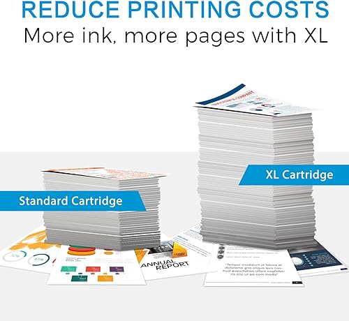 Miniatura 4 de Cartucho de tinta compatible 67XL de repuesto para HP Envy 6055 6052 6075 Envy Pro 6455e 6455 6475 6458 DeskJet 4155 2755e 2755, negro, cian,