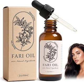Fari Oil Hair Growth Oil,Fari Hair Oil, Holistic Hair Oil with Herbal Infusion, a pure natural formula, awakens dormant hair, for Men Women, Botanical Scalp Oils for Dry Scalp