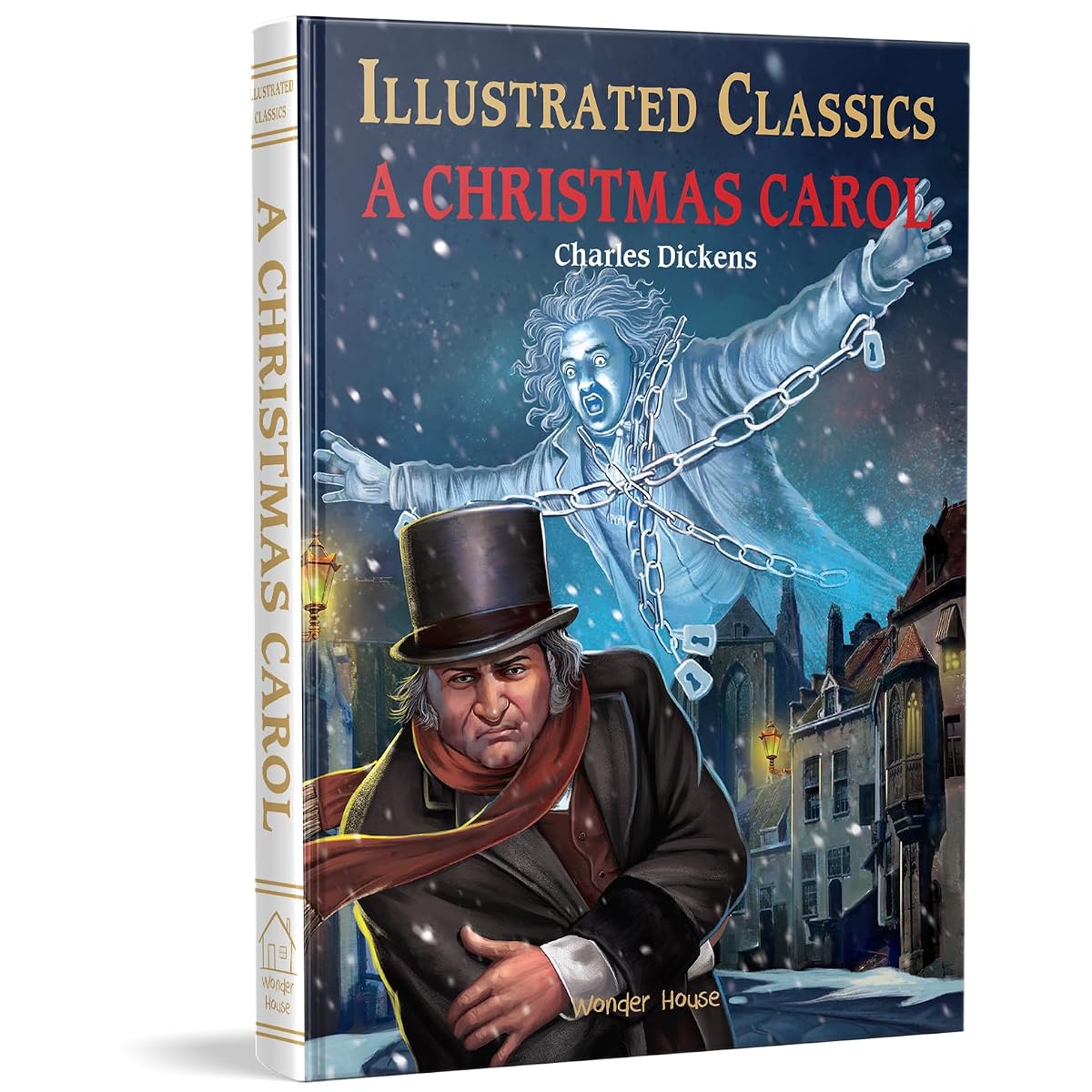 A Christmas Carol: Illustrated Abridged Children Classics English Novel With