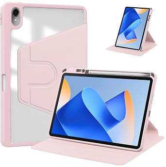 Case for Huawei MatePad Air 2024 12.0"/MatePad 12X 2024 12" Tablet, 360 Rotating Smart Flip Cover, Slim Fit Tablet Cover Case Auto Sleep/Wake