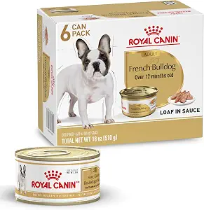 Royal Canin Breed Health Nutrition French Bulldog Wet Dog Food for Adults, 3 oz Can (Pack of 6)