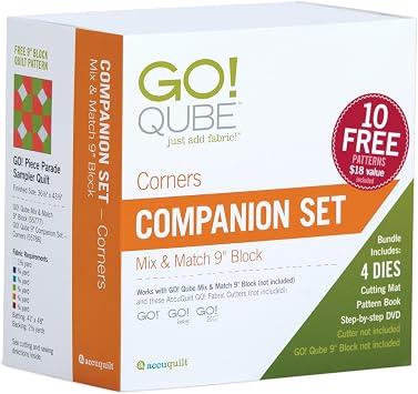 GO! Companion Corner Qube 9" Block Set 55786