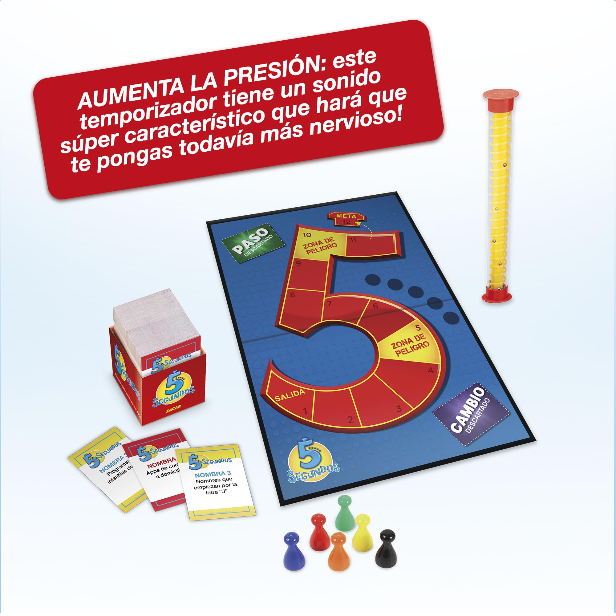 Bizak 5 Secondes Jeu Rapide Questions et réponses + 8 Ans | 64554021