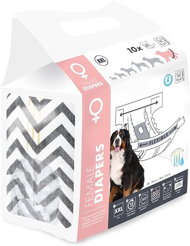 M-Pets Disposable Diapers for Female Dog, 2X-Large