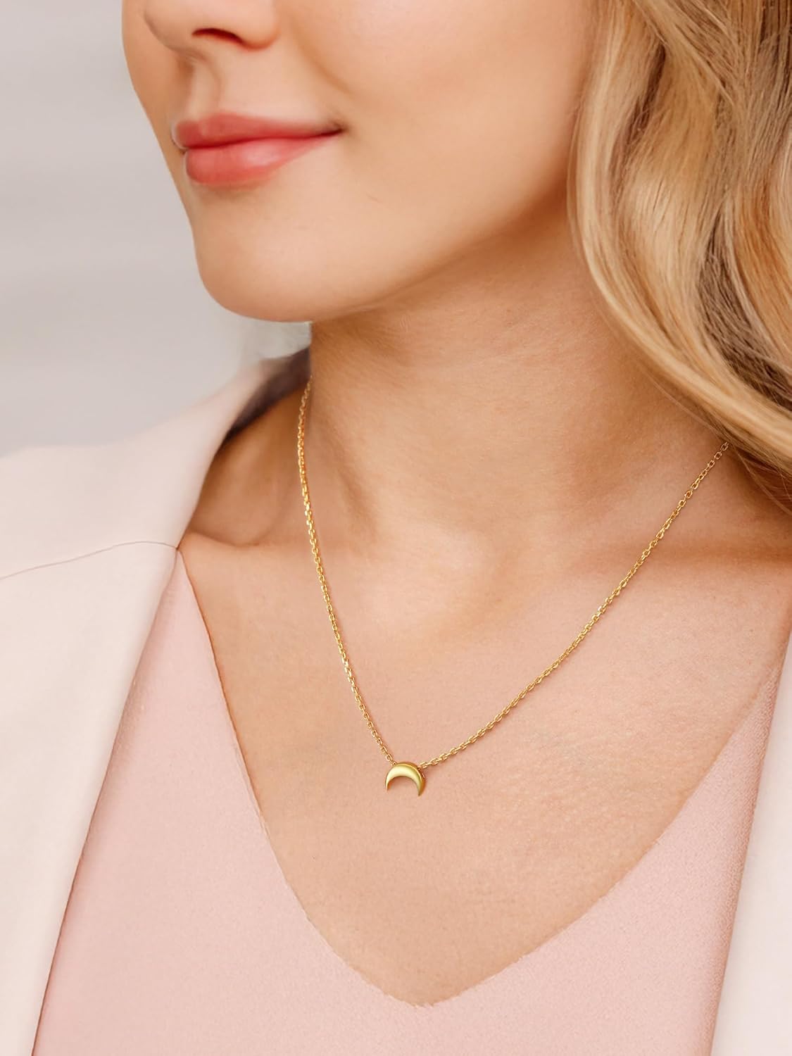 PROSILVER 925 Sterling Silver Necklace for Women | Dainty Delicate Adjustable Choker with Heart/Star/Moon/Vertical Bar Pendant, Hypoallergenic Tarnish Resistant Everyday Jewelry Gift for Her
