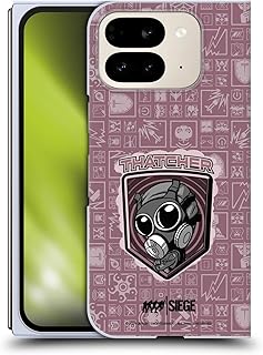 Head Case Designs Officially Licensed Tom Clancy's Rainbow Six Siege Thatcher Chibi Operators Hard Back Case Compatible with Google Pixel 9 Pro Fold