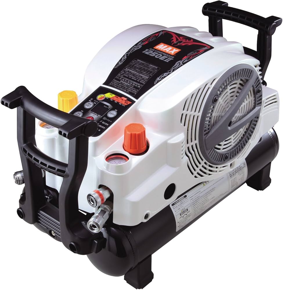 Amazon | マックス(MAX) スーパーエアコンプレッサ AK-HL1250E2 パール  