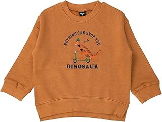 [GrinLab] [グリンラボ] キッズ 裏起毛 恐竜 トレーナー 80 90 95 100 110 120 130 子供服 トップス ダイナソー かっこいい かわいい おしゃれ 男の子
